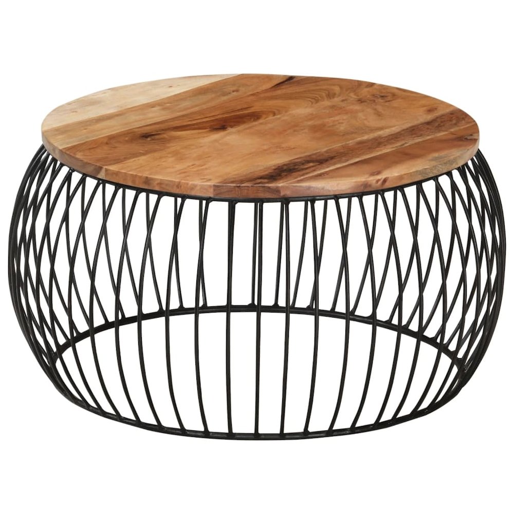 Coffee Table Varies Solid Acacia wood, Iron Medium Durable. Picture 10