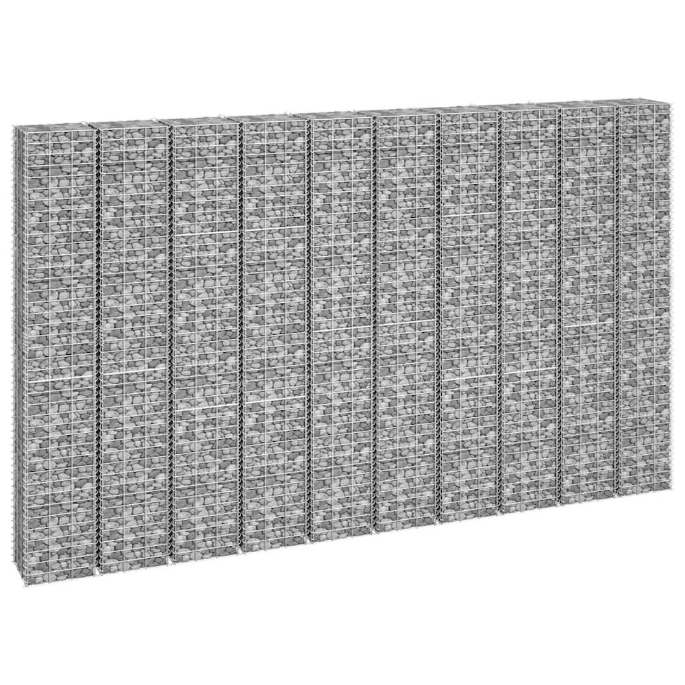 Gabion Raised Bed Silver Iron Medium Durable Gabion Raised Bed. Picture 2