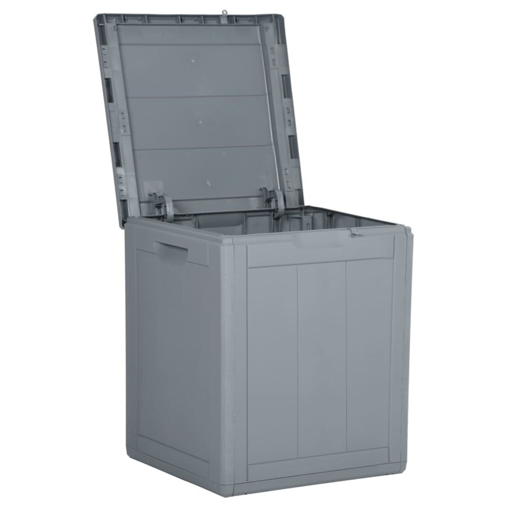 Storage Box Grey 100% Polypropylene Medium Storage Box. Picture 4