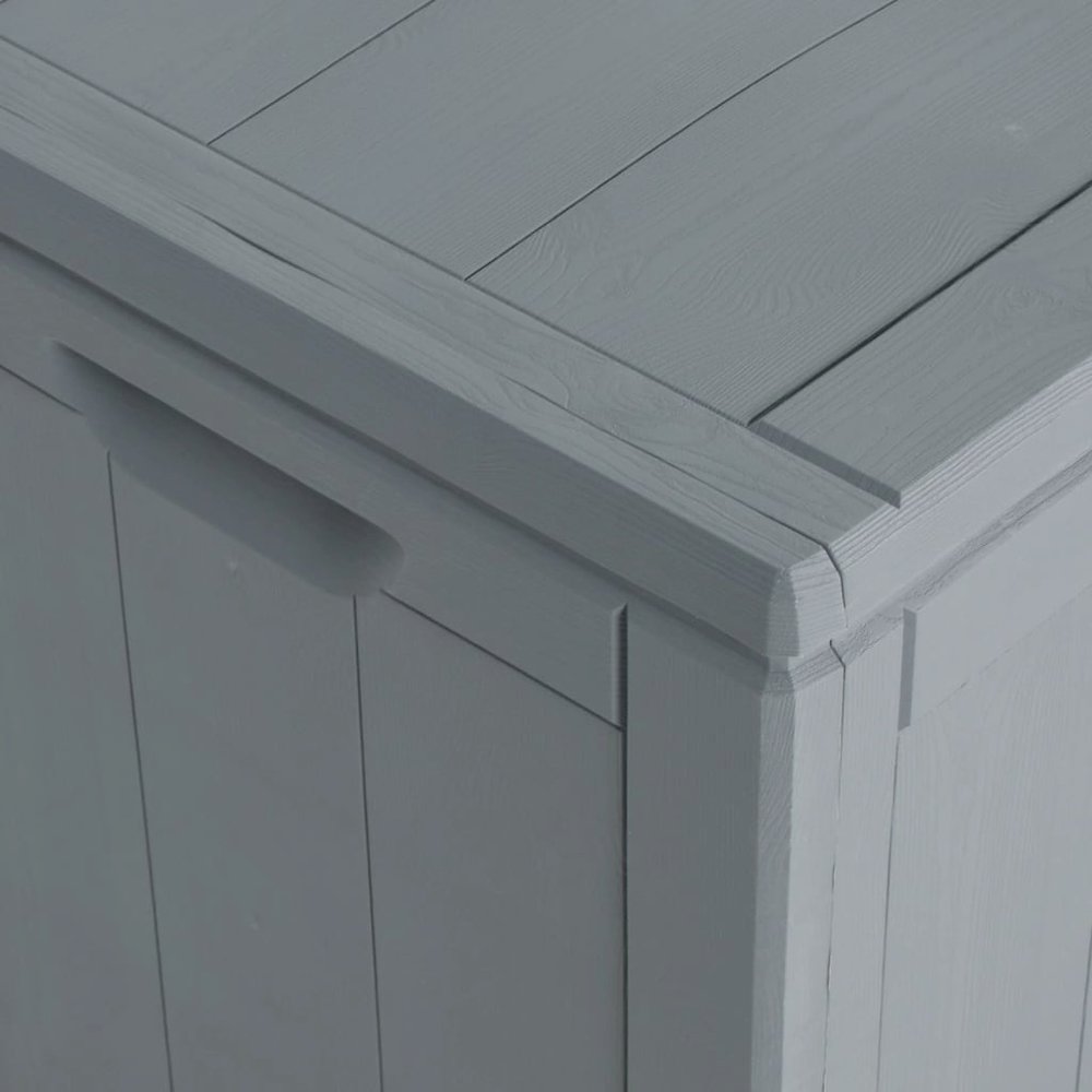 Storage Box Grey 100% Polypropylene Medium Storage Box. Picture 6