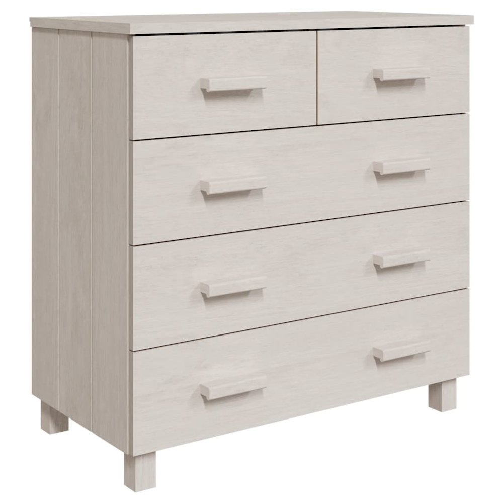 Sideboard White Solid pinewood, MDF Medium Buffet Sideboard. Picture 2