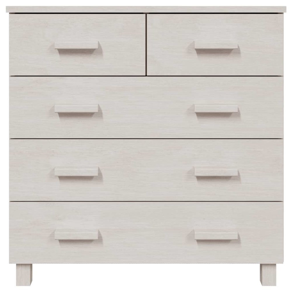 Sideboard White Solid pinewood, MDF Medium Buffet Sideboard. Picture 3