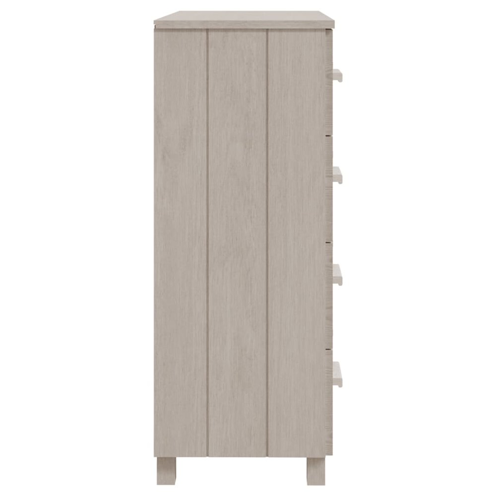 Sideboard White Solid pinewood, MDF Medium Sideboard. Picture 4
