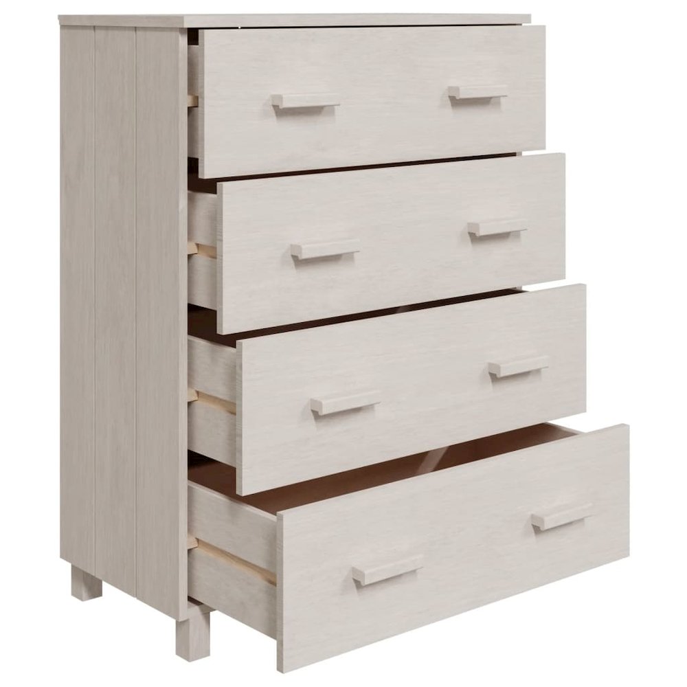 Sideboard White Solid pinewood, MDF Medium Sideboard. Picture 5
