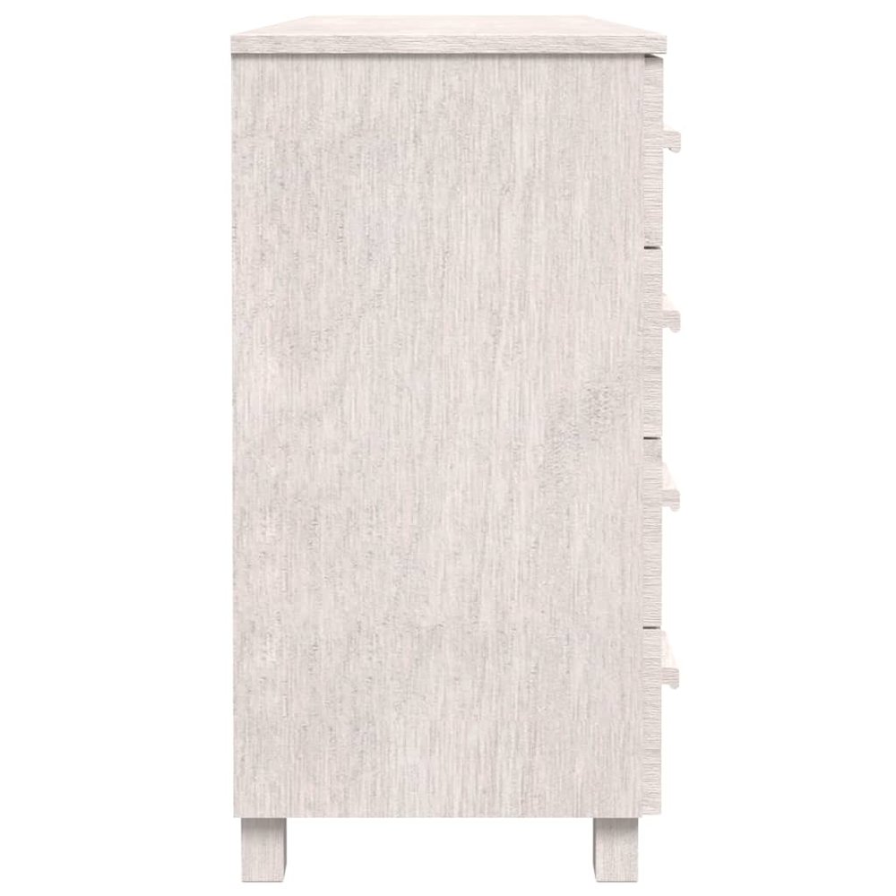 Sideboard White Solid pinewood, MDF Medium Sideboard. Picture 5