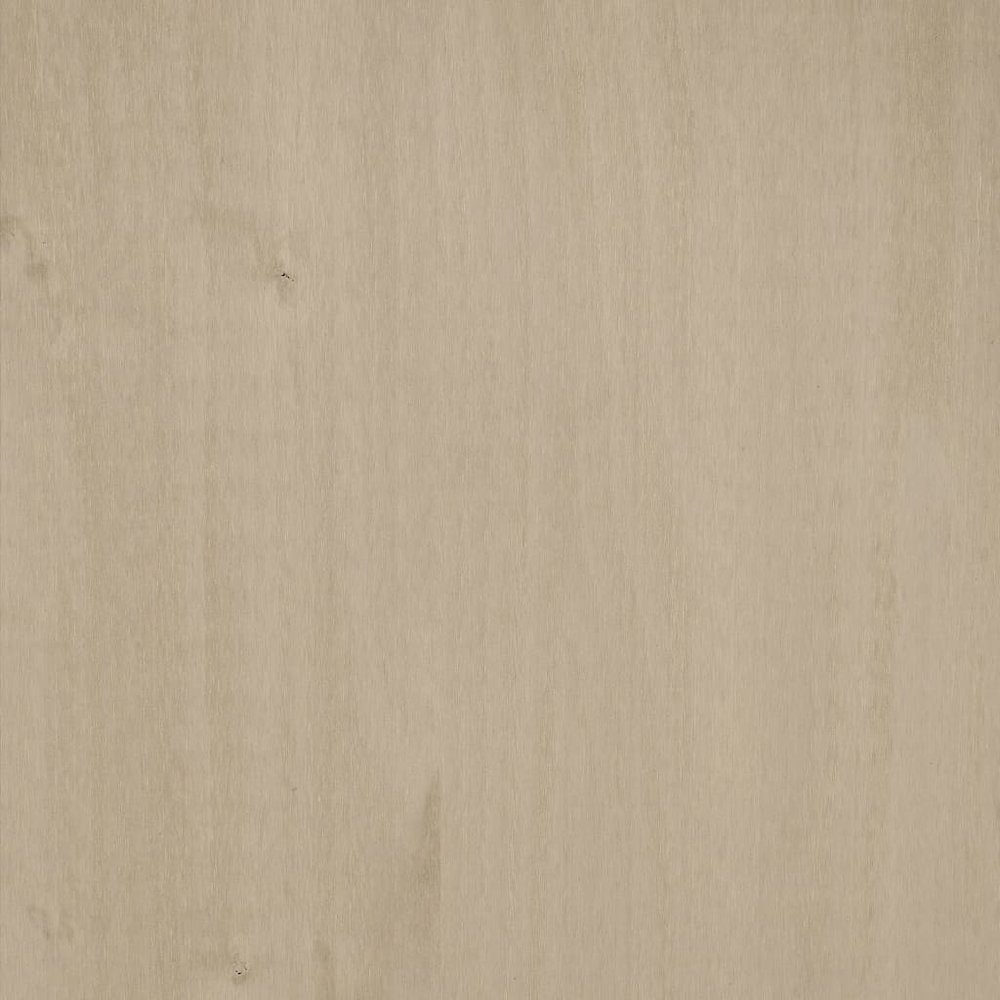 TV Cabinet Honey Brown Solid Pinewood Medium TV Cabinet. Picture 9