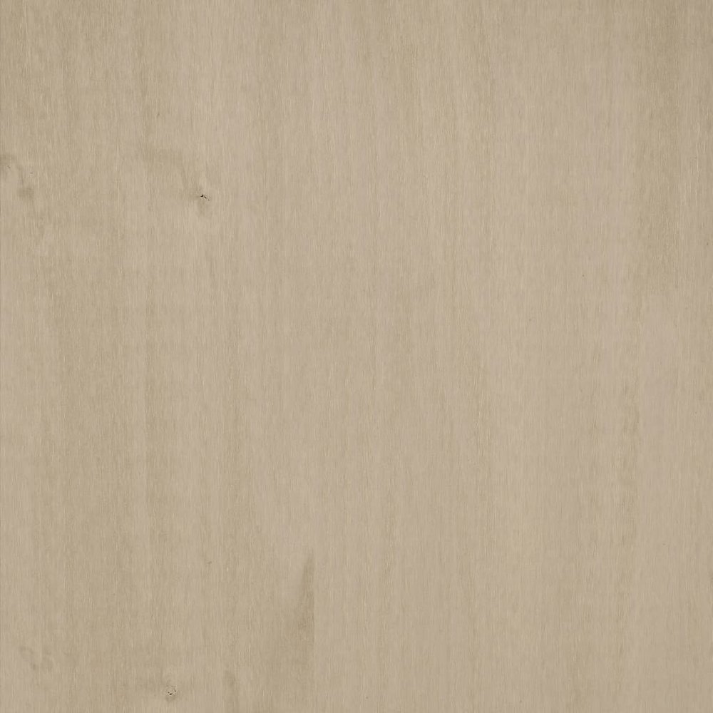 Sideboard Honey Brown Solid Pine Wood, MDF Medium Sideboard. Picture 8
