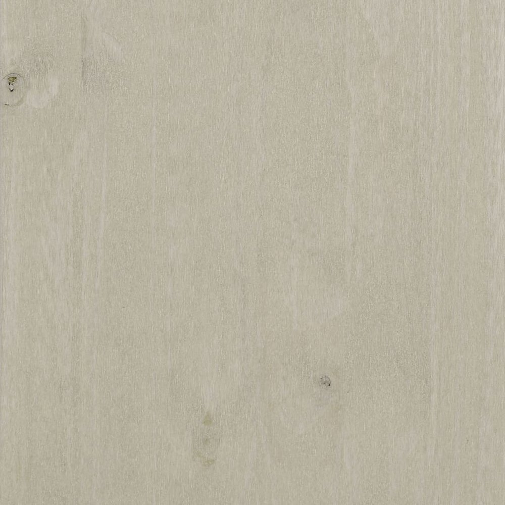 Sideboard White Solid pinewood Compact White Sideboard. Picture 8