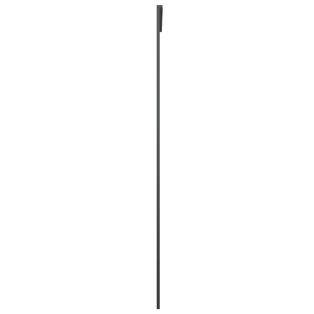 Sliding Door Frosted ESG Glass and Aluminum 35.4"x80.7" Black. Picture 4