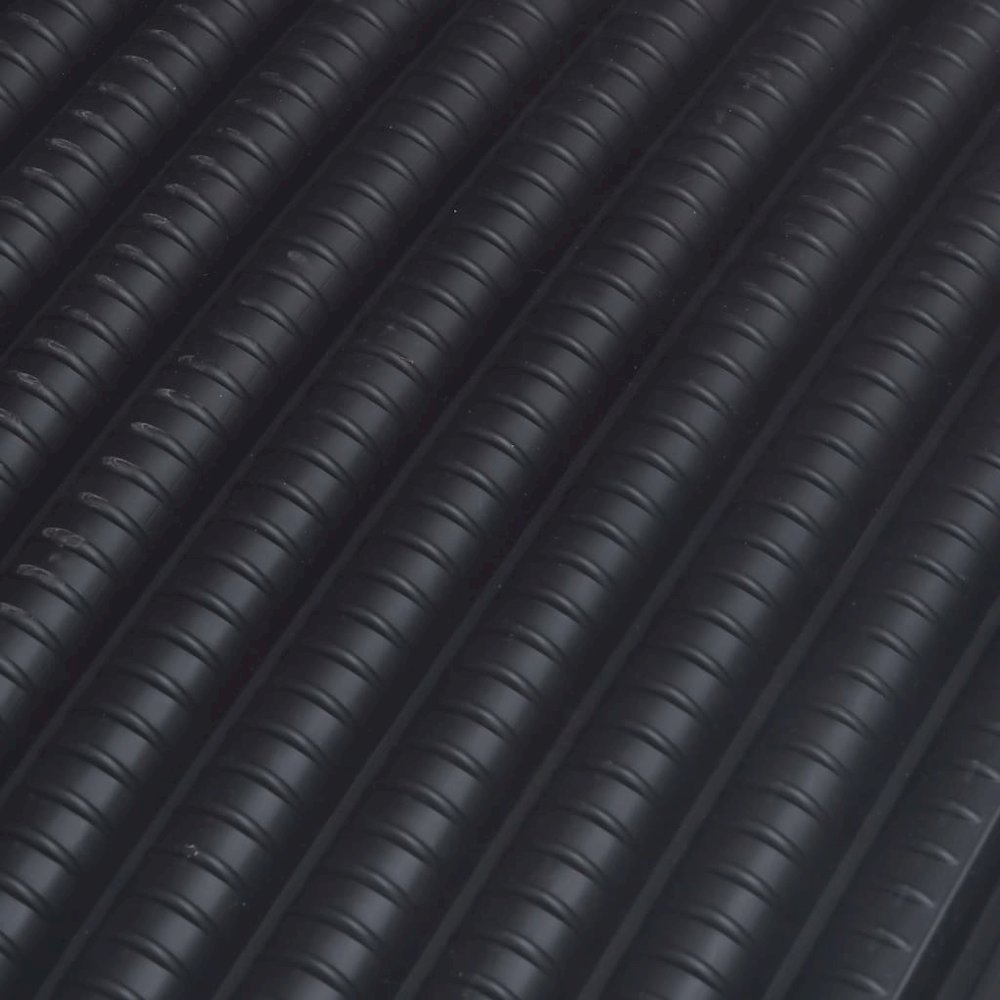 Solar Pool Heating Panel Set of 3 Black HDPE Standard. Picture 6