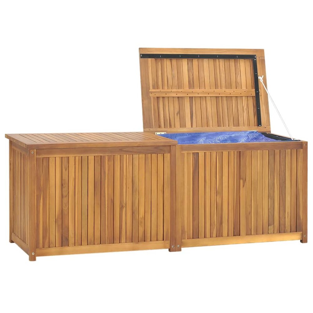 Garden Box Teak Solid teak wood Large Garden Box Rectangular. Picture 5