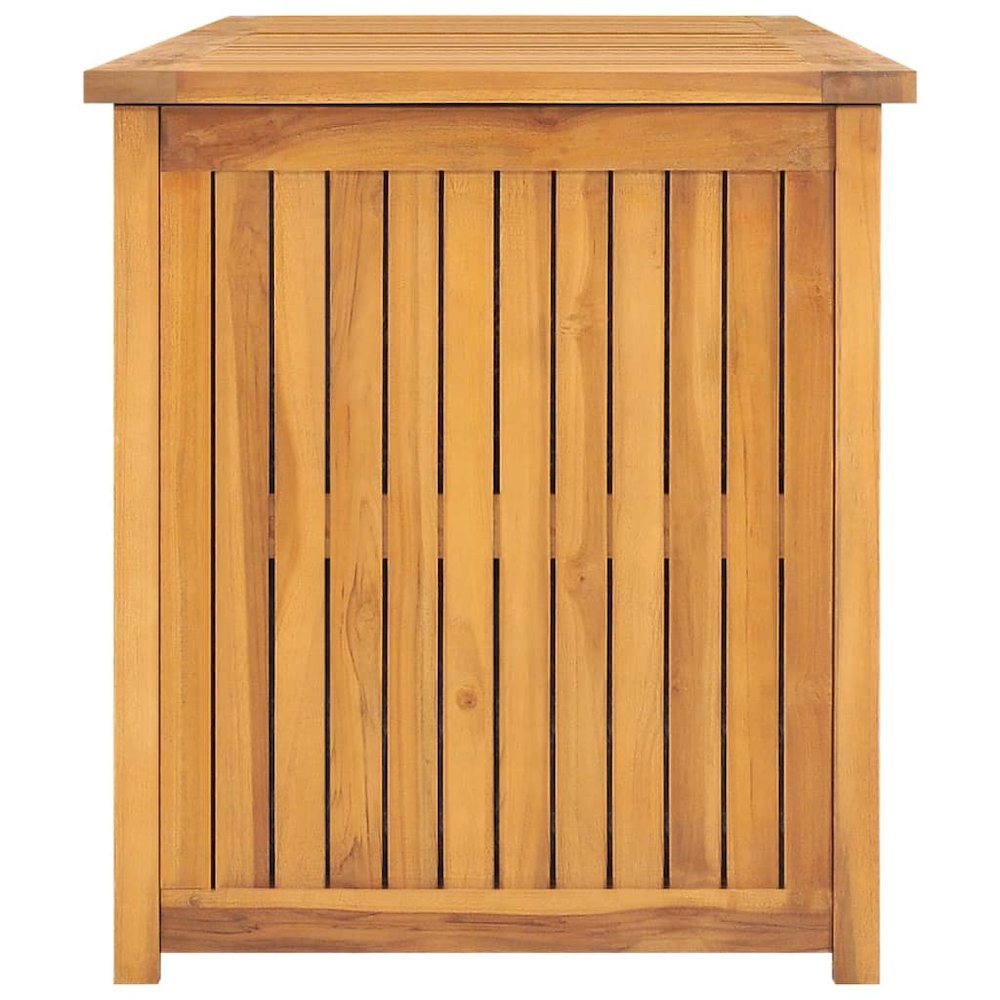 Garden Box Natural Teak Solid Teak Wood 68.9 in x 19.7 in x 21.7 in. Picture 6