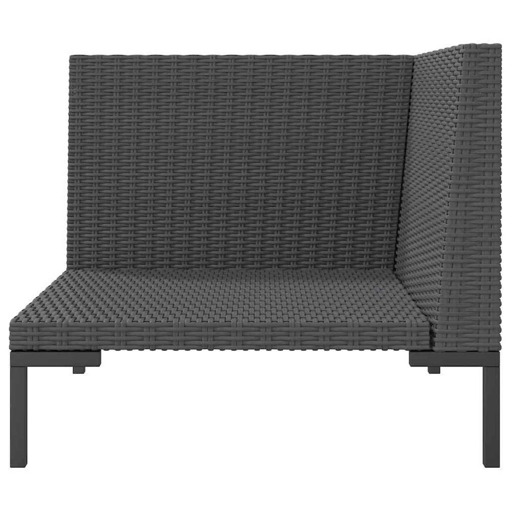 Garden Sofa Dark gray, Black. Picture 6