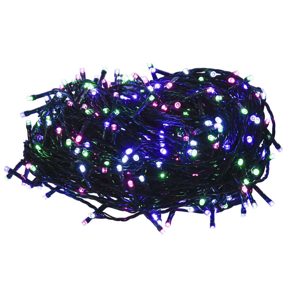 LED String Pastel multicolored Polyvinyl chloride (PVC), copper. Picture 2