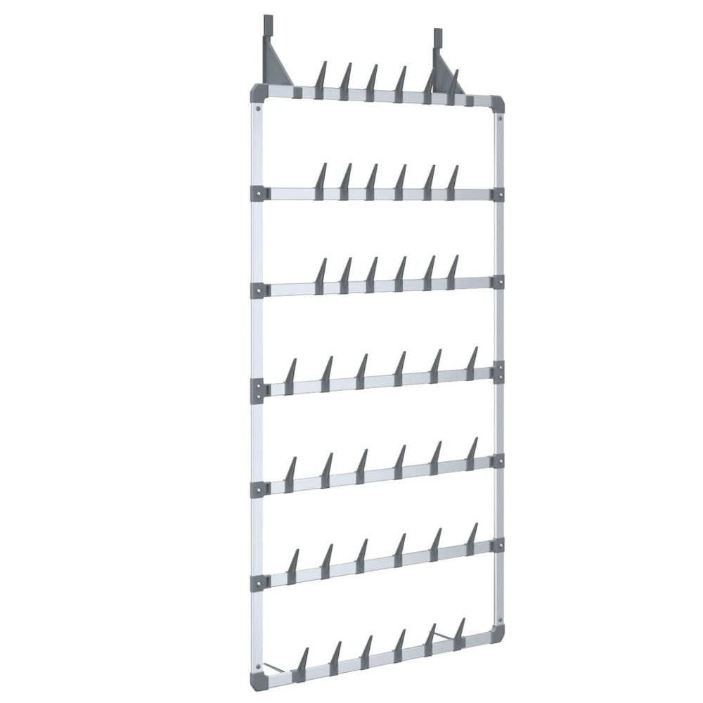 Hanging Shoe Rack Silver. Picture 2