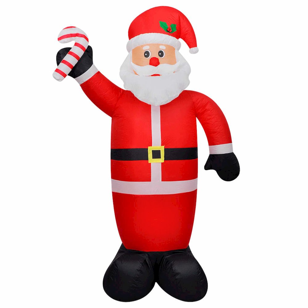 Inflatable Santa Claus Multicolor Polyester 8 ft. Picture 2