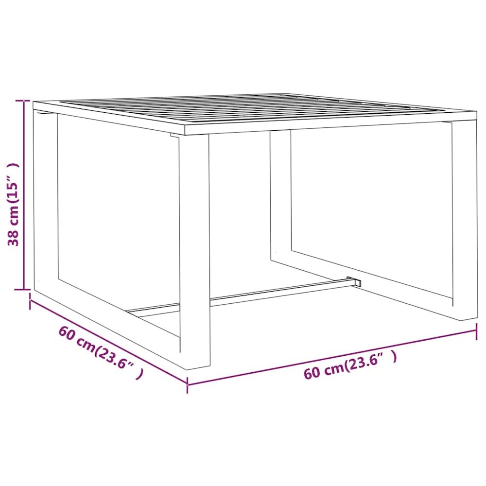 Garden Lounge Set Anthracite. Picture 11