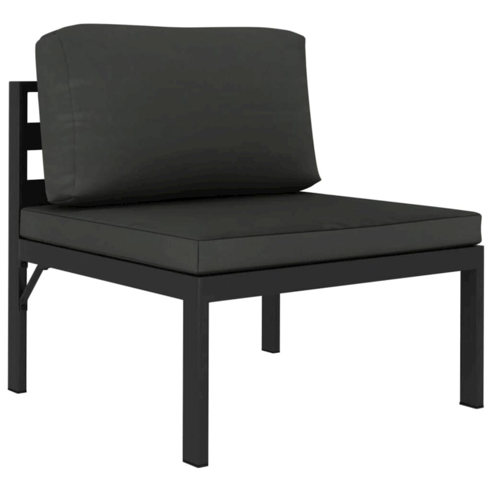 Garden Lounge Set Anthracite. Picture 5