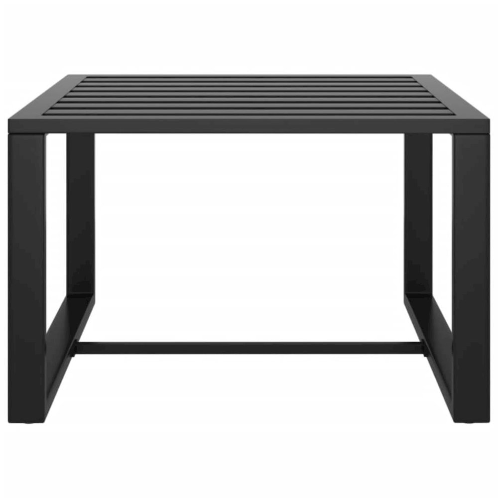 Garden Lounge Set Anthracite Aluminum, Polyester Standard Modular. Picture 8