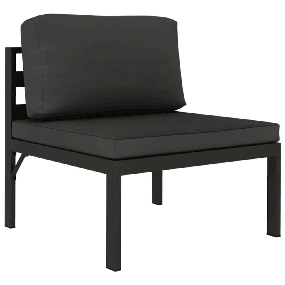 Garden Lounge Set Anthracite. Picture 5