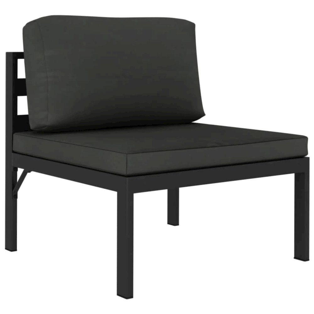 Garden Lounge Set Anthracite. Picture 5