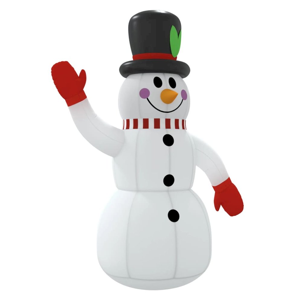 Inflatable Snowman Multicolor Oxford fabric with PU coating. Picture 3