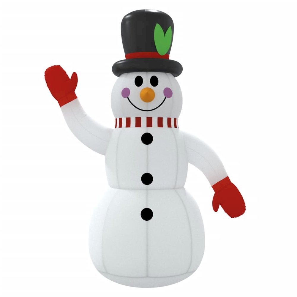 Inflatable Snowman Multicolor Oxford fabric with PU coating. Picture 4