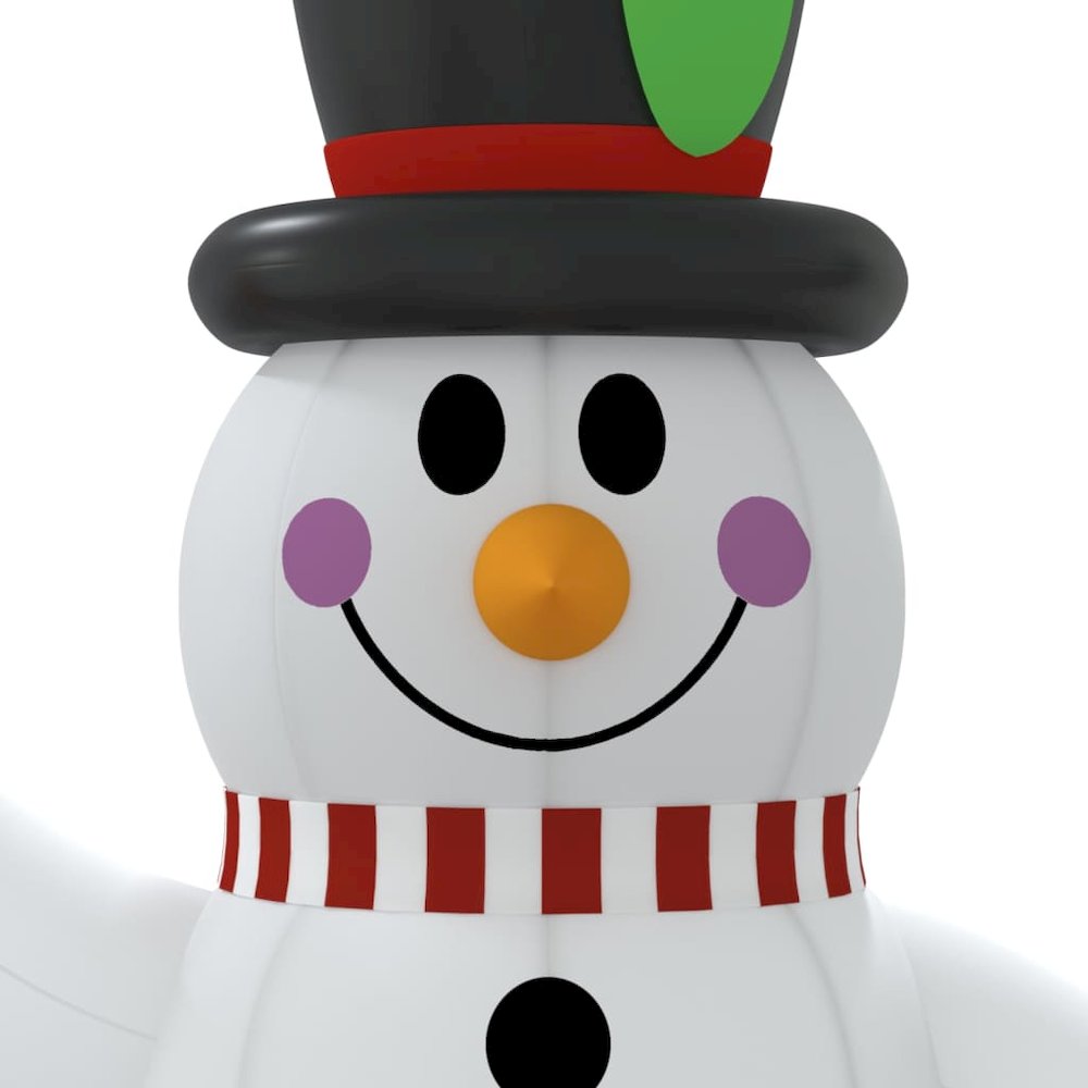 Inflatable Snowman Multicolor Oxford fabric with PU coating. Picture 6