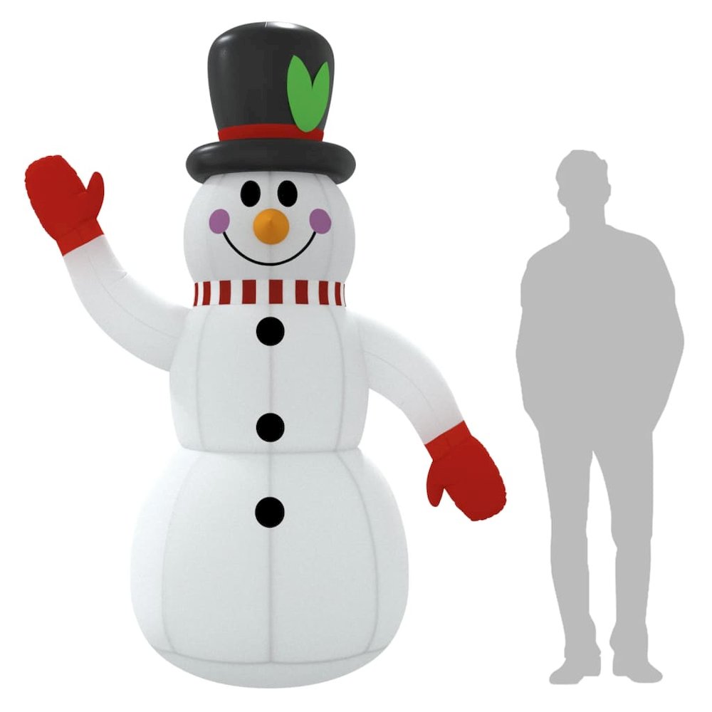Inflatable Snowman Multicolor Oxford fabric with PU coating. Picture 11