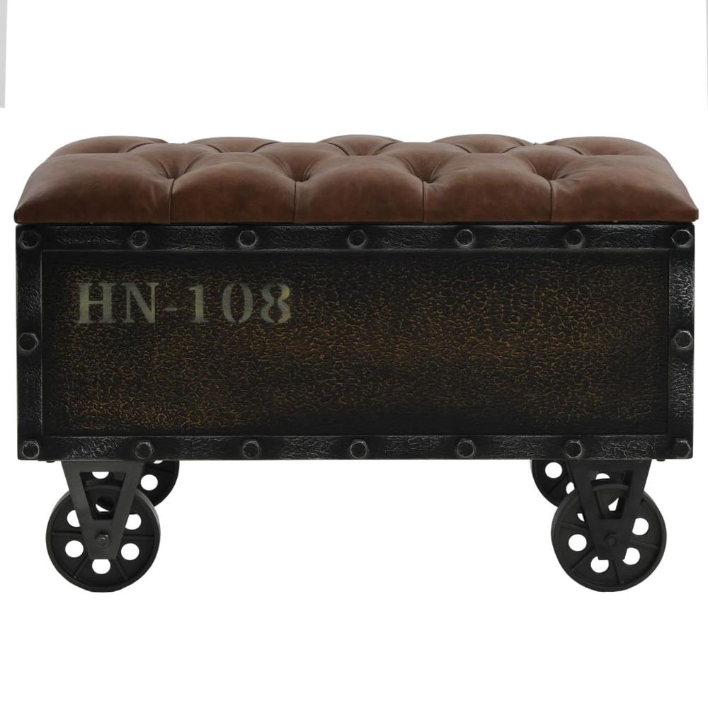 Storage Bench Brown. Picture 1