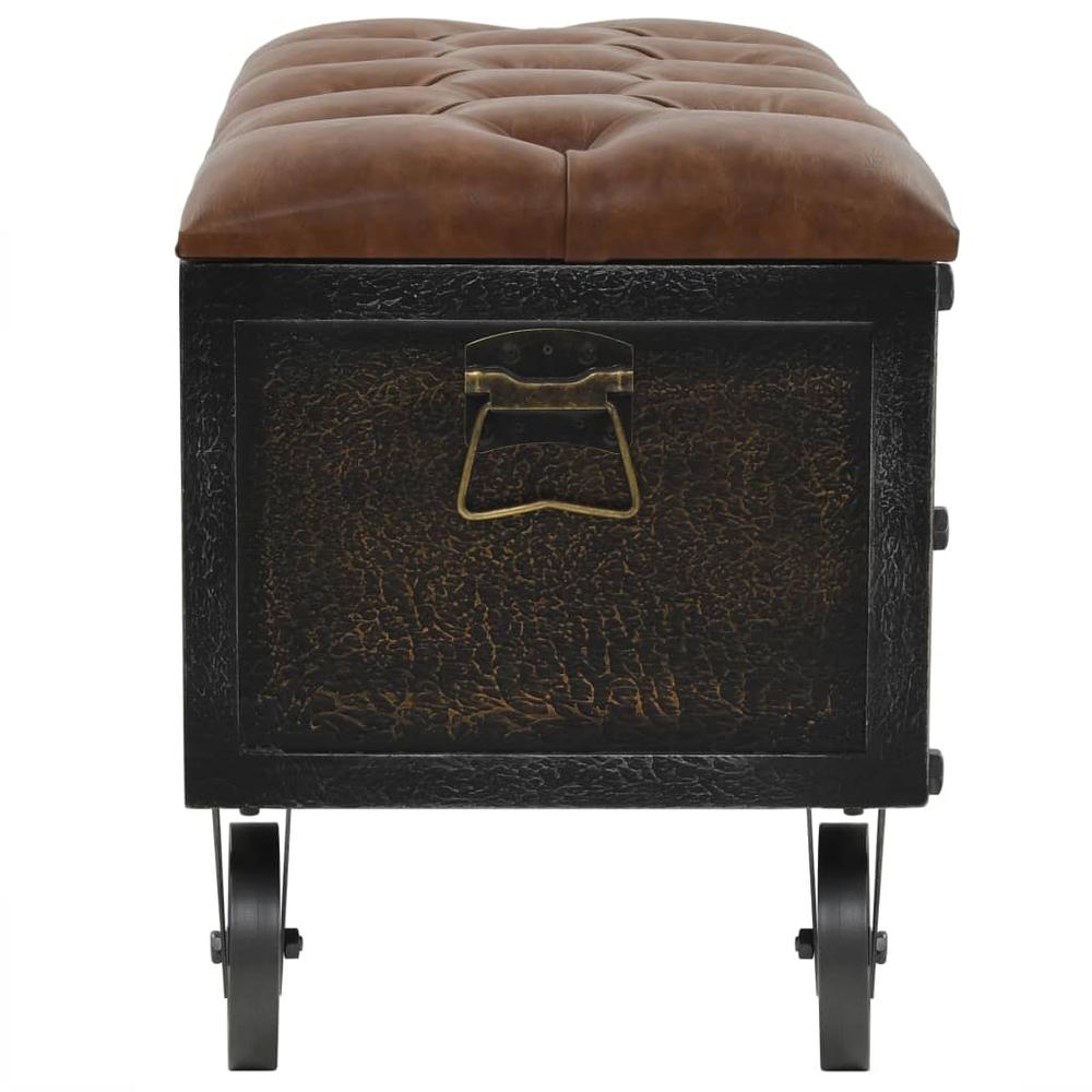 Storage Bench Brown. Picture 2