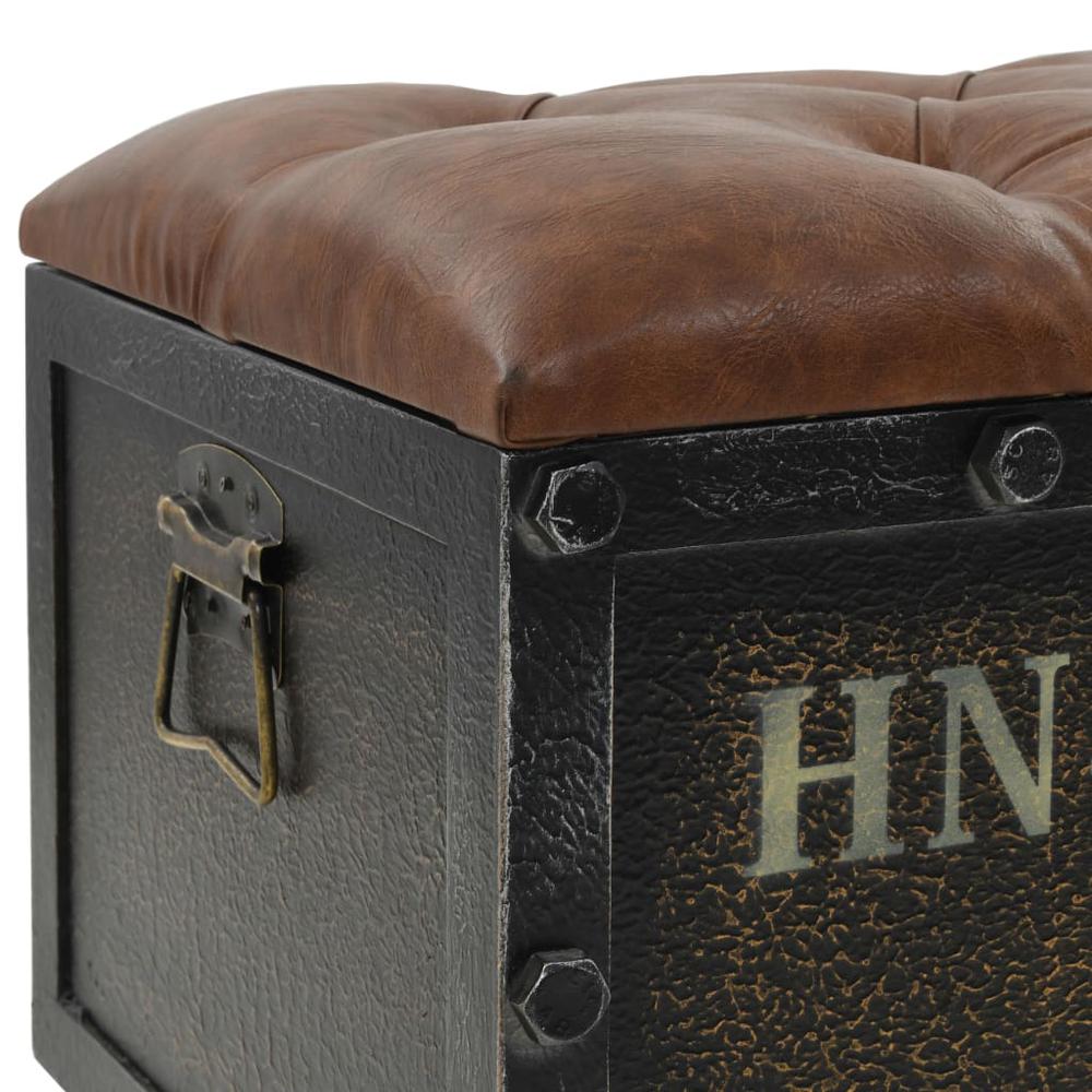 Storage Bench Brown. Picture 5