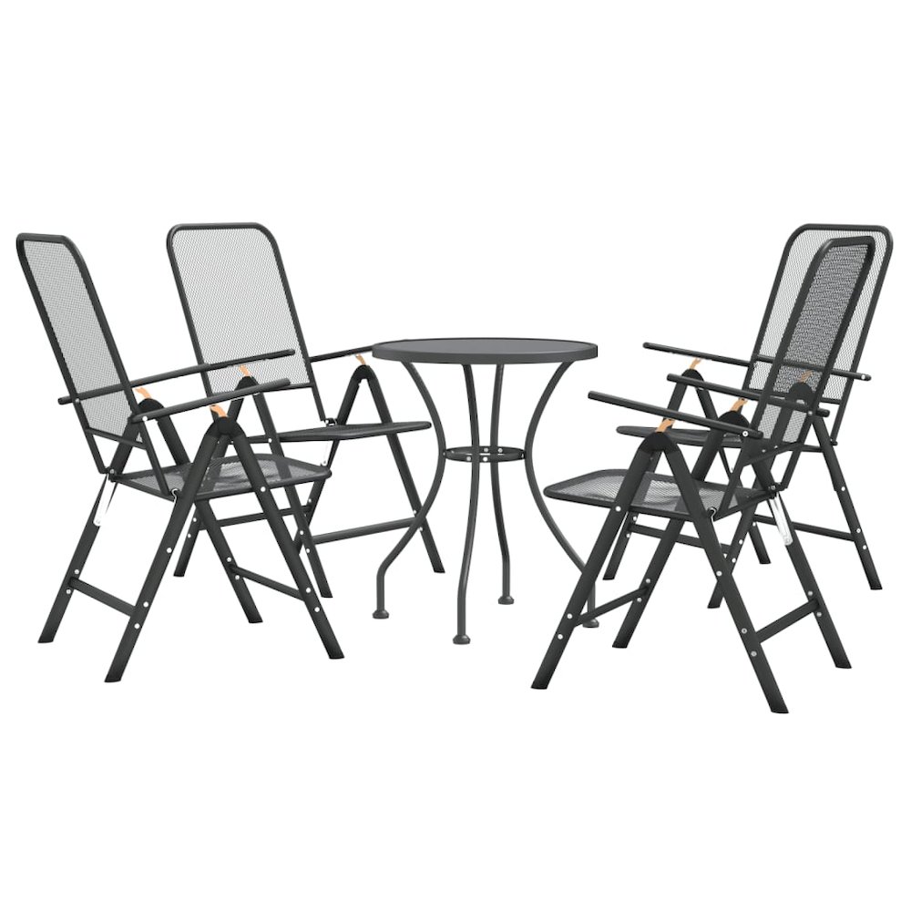 Garden Dining Set Anthracite. Picture 3