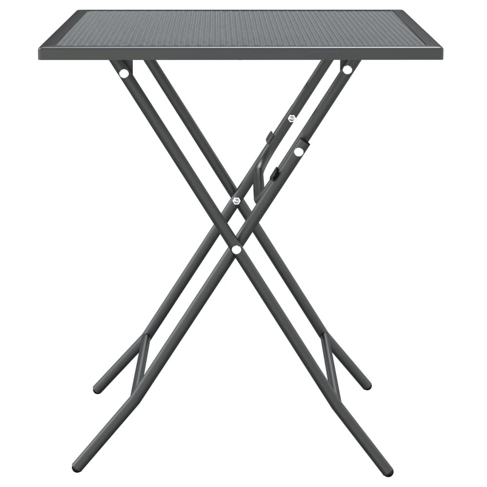 Garden Dining Set Anthracite. Picture 5