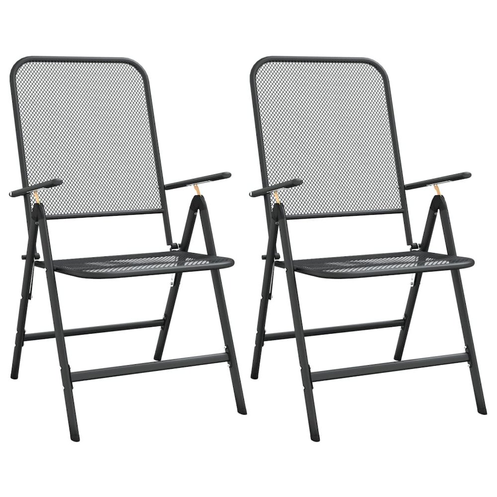 Garden Dining Set Anthracite. Picture 8
