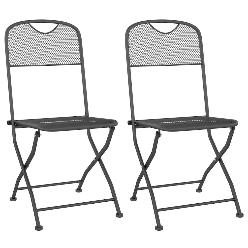 Garden Dining Set Anthracite. Picture 8