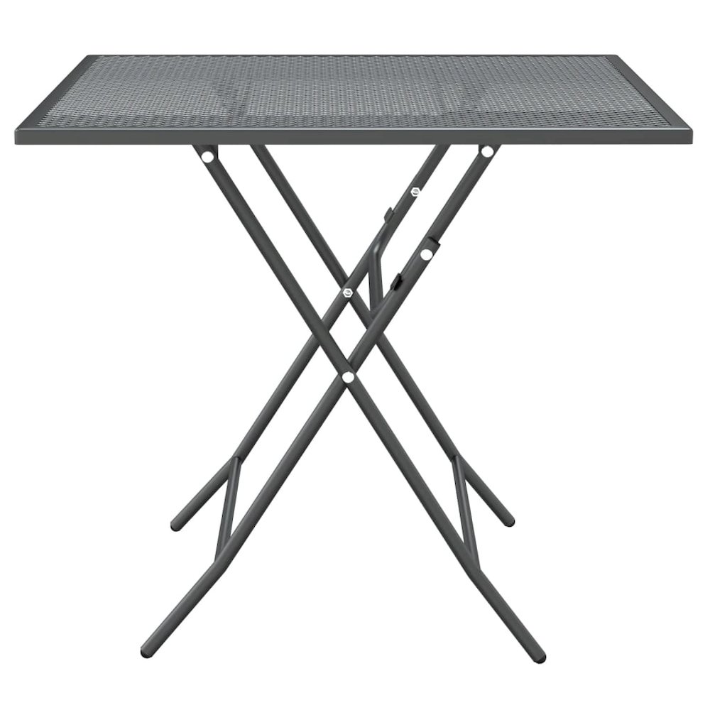 Garden Dining Set Anthracite. Picture 5