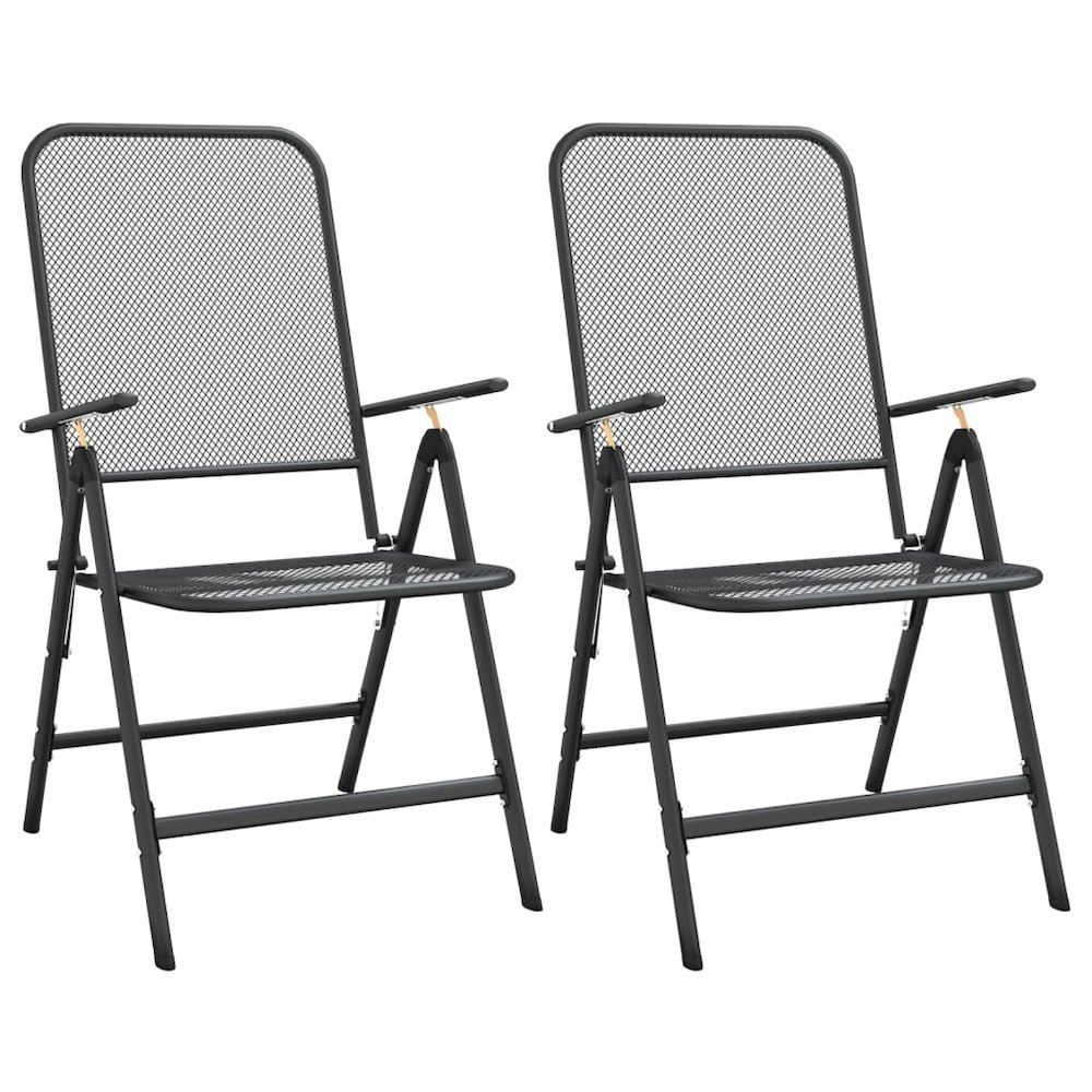 Garden Dining Set Anthracite. Picture 8