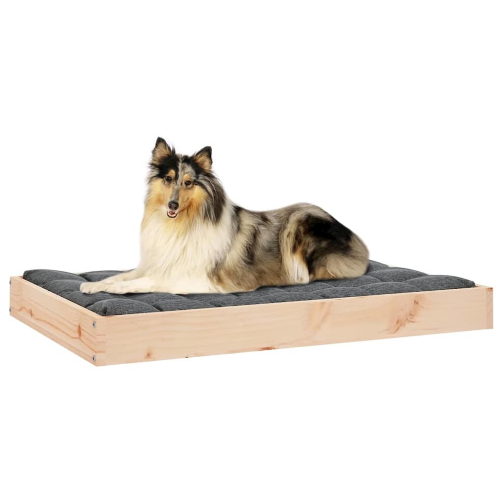 Dog Bed 36"x25.2"x3.5" Solid Wood Pine. Picture 6