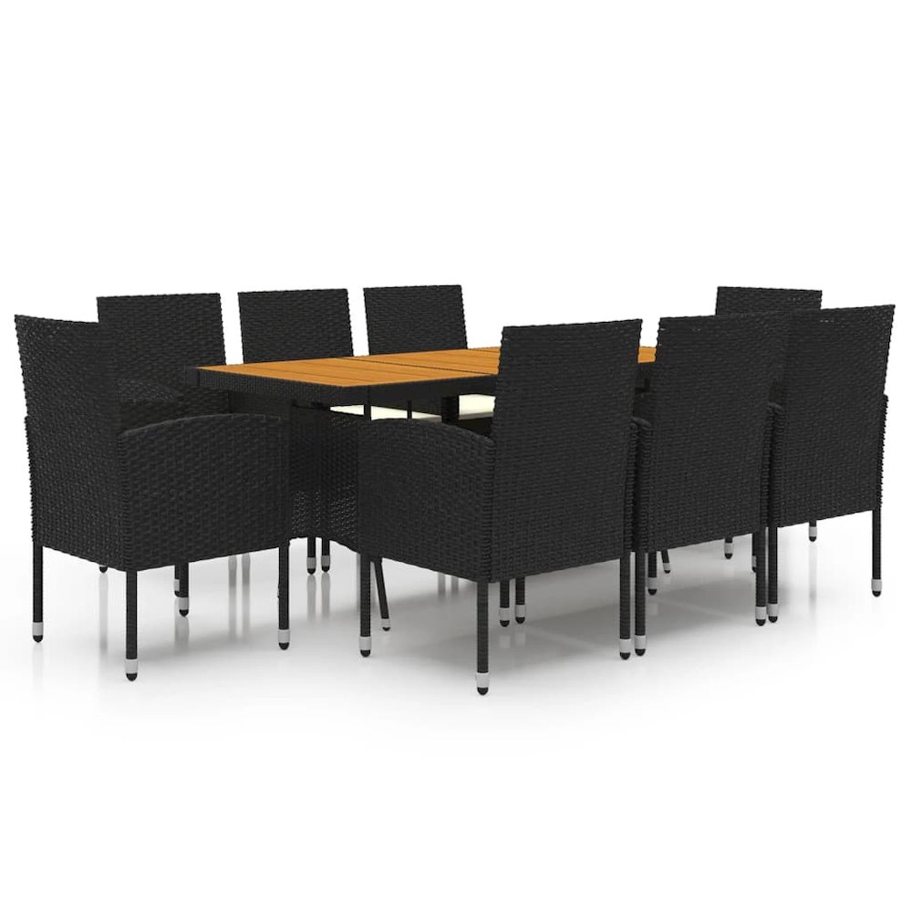 Patio Dining Set Seats 8 Outdoor Dining Set Rectangular Modern. Picture 2