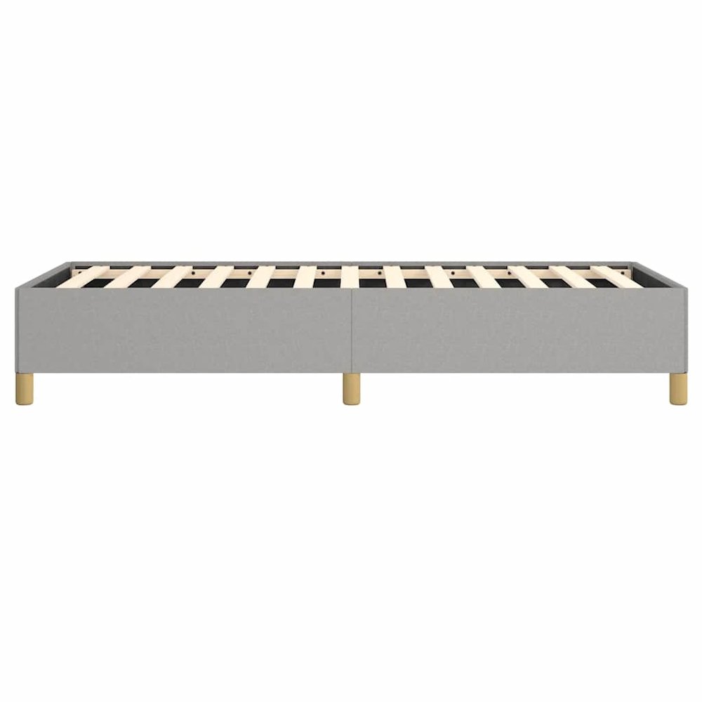 Bed Frame Light Grey. Picture 8