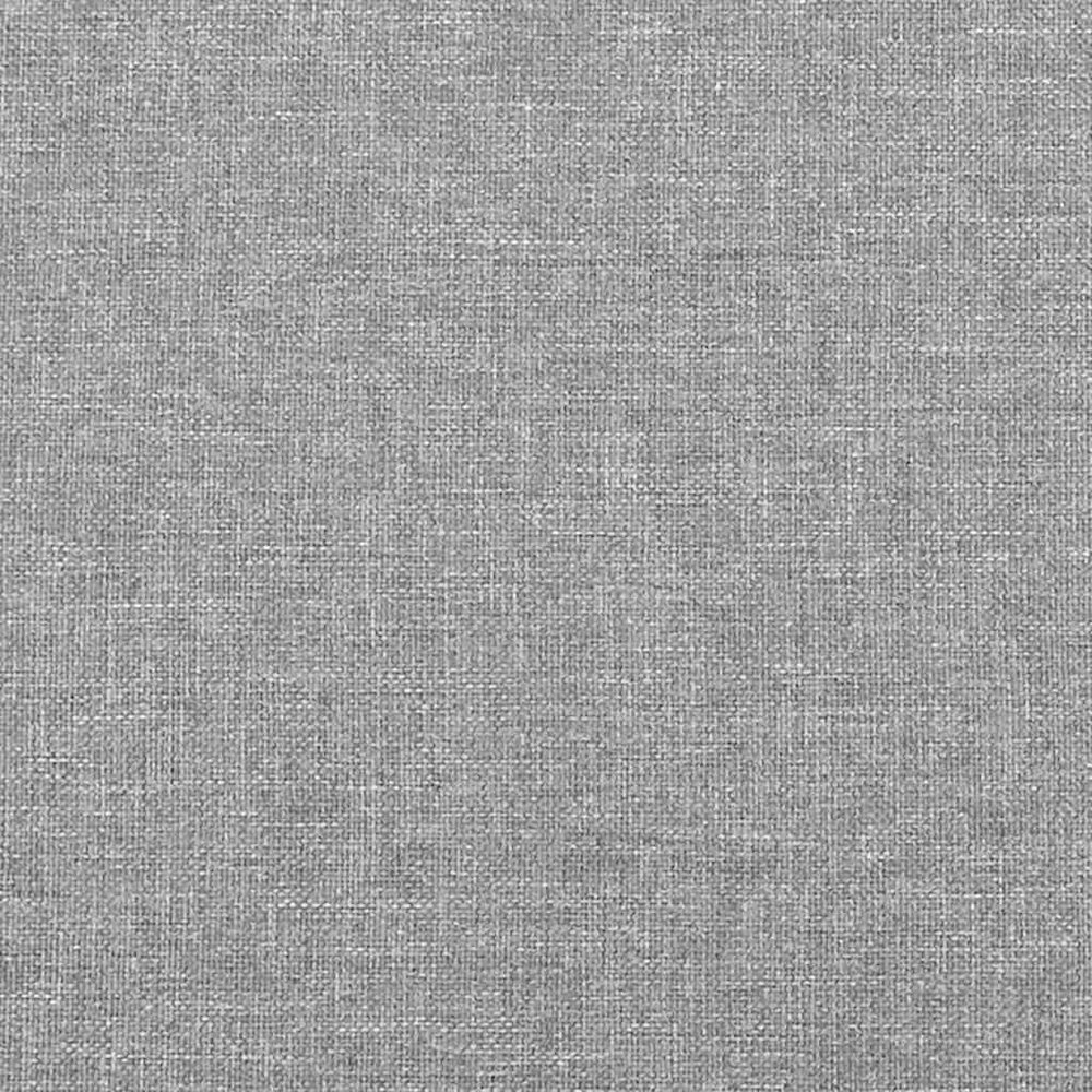 Bed Frame Light Grey. Picture 10