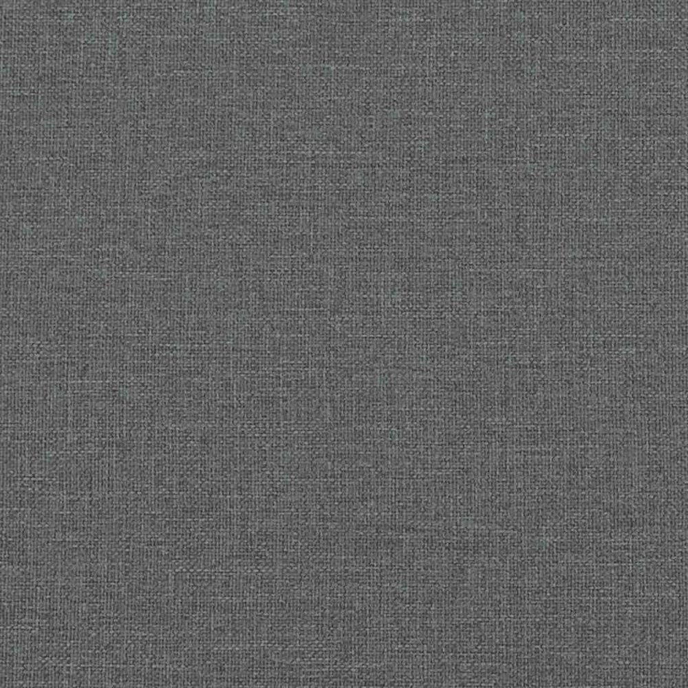 Bed Frame With Headboard Dark Gray. Picture 9