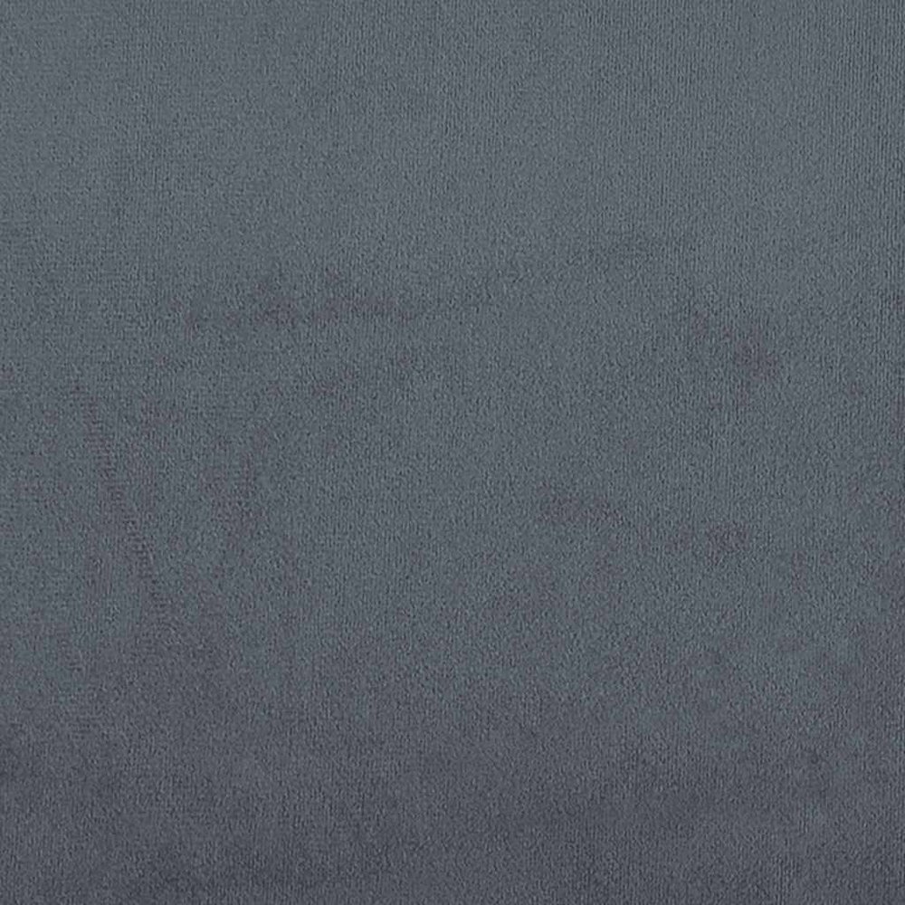 Bed Frame With Headboard Dark Grey Velvet Full Durable. Picture 10
