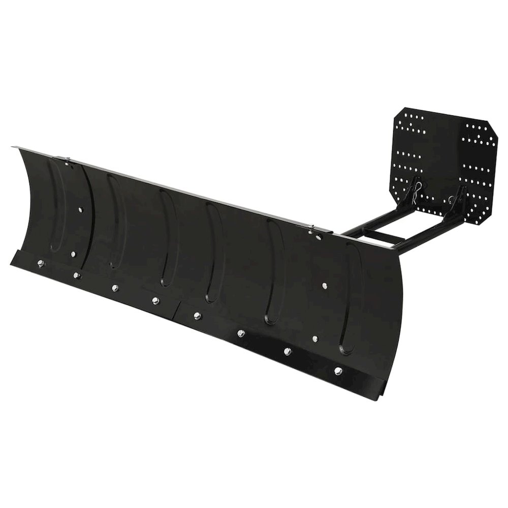 Snow Plow Black Powder-coated Steel 59.1 x 15.0 in. Picture 1