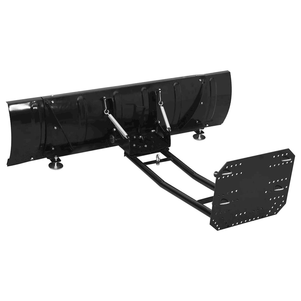 Snow Plow Black Powder-coated Steel 59.1 x 15.0 in. Picture 2