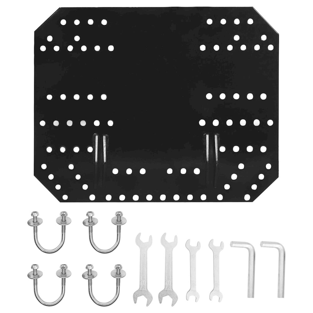 Snow Plow Black Powder-coated Steel 59.1 x 15.0 in. Picture 7