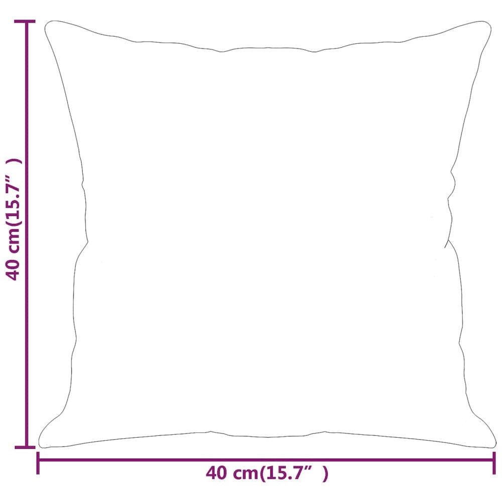 Throw Pillow Dark grey Microfibre fabric (100% polyester). Picture 7