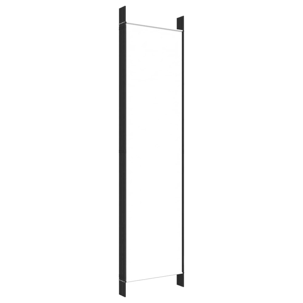 6-Panel Room Divider White 118.1"x78.7" Fabric. Picture 6