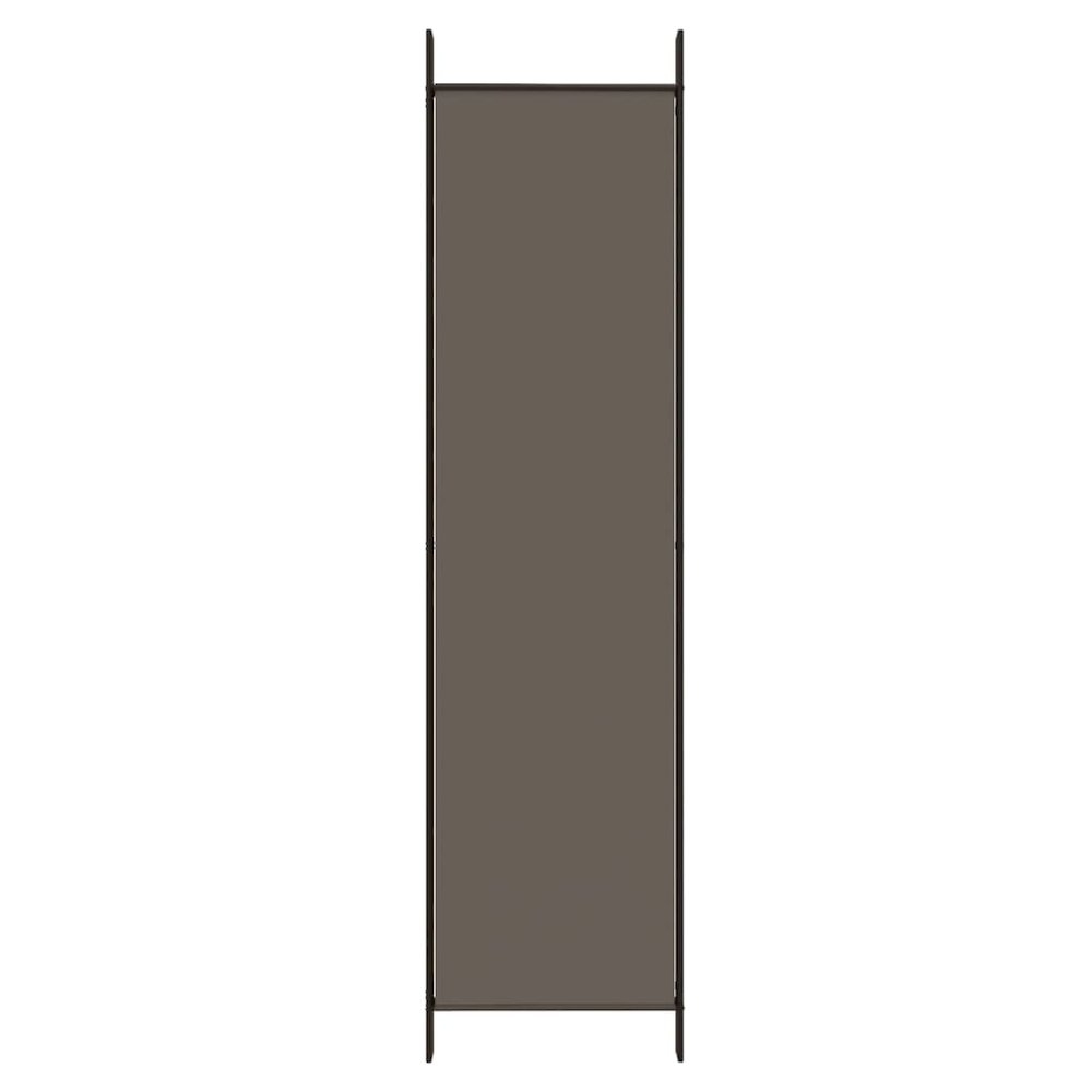 6-Panel Room Divider Anthracite 118.1"x78.7" Fabric. Picture 6
